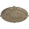 Ekena Millwork Attica Acanthus Leaf Medallion (Canopies up to 4 5/8"), 53 1/2"OD x 3 1/2"P, Gobi Desert Crackle CM53ATGDC - alternate 3
